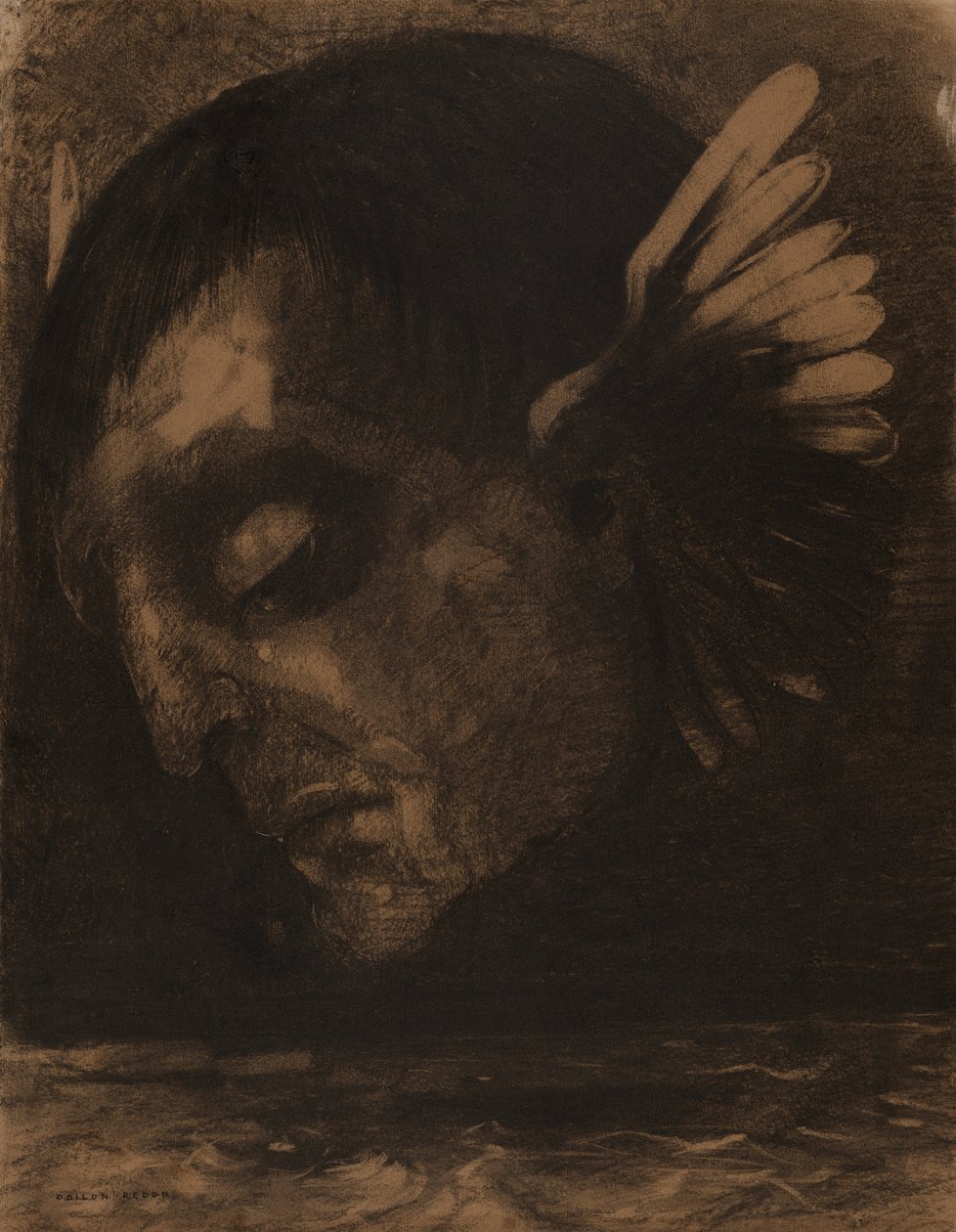 Lágrimas (Les Pleurs) de Odilon Redon