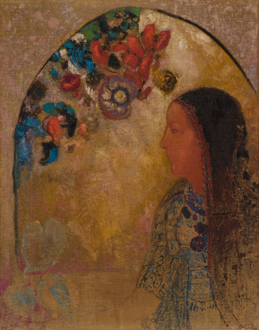 La ventana gótica de Odilon Redon