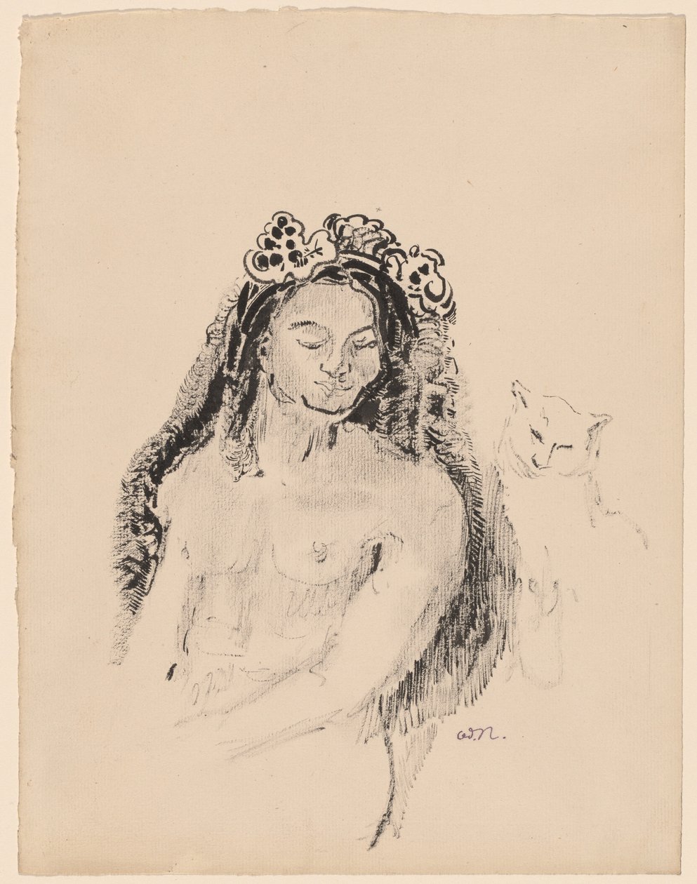 La Reina de Saba (La Reine de Saba) de Odilon Redon