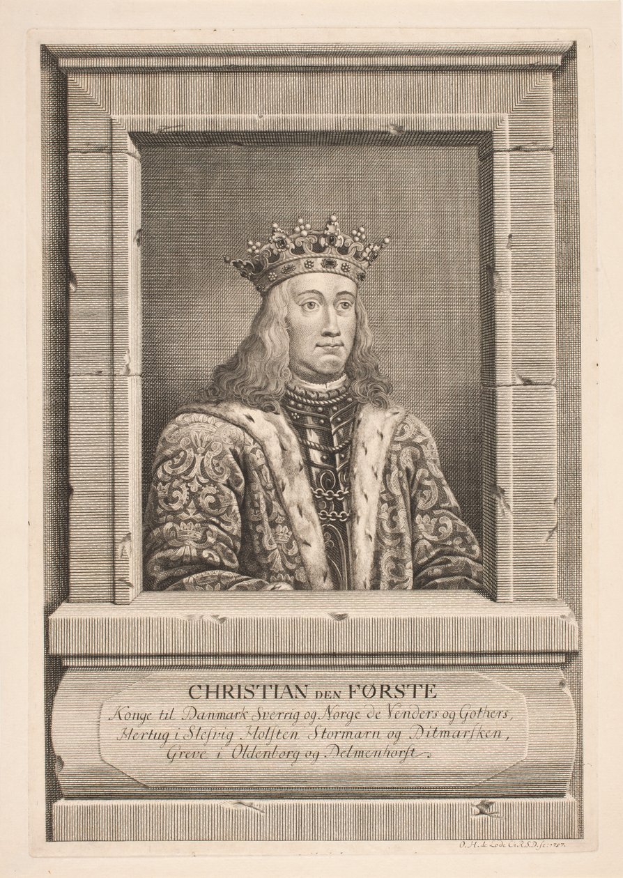 "Cristián el Primero" de Odvardt Helmoldt de Lode