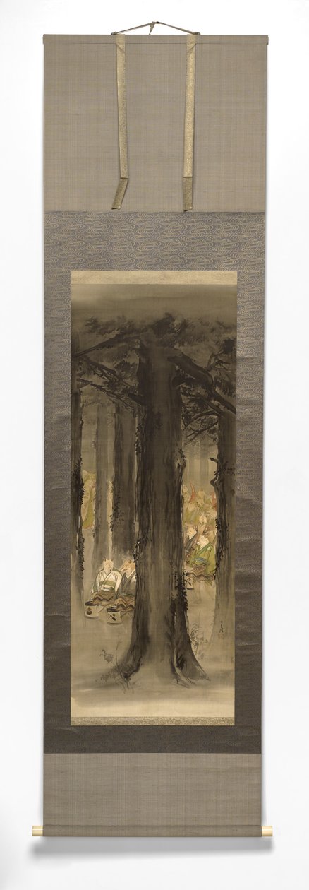 Kitsune No Yomeiri [La boda del zorro], finales del siglo XIX-principios del siglo XX de Ogata Gekko
