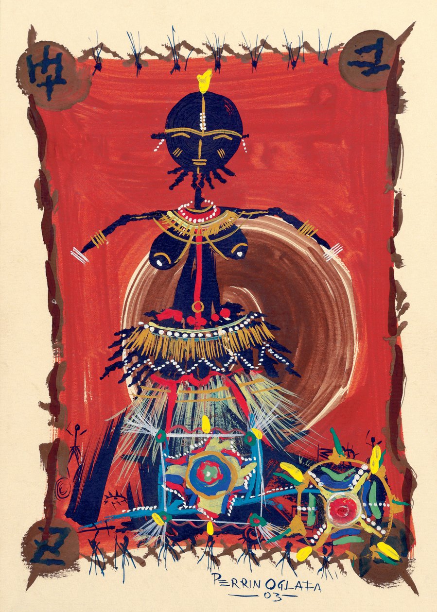 Procesión de danza femenina, 2003 de Oglafa Ebitari Perrin