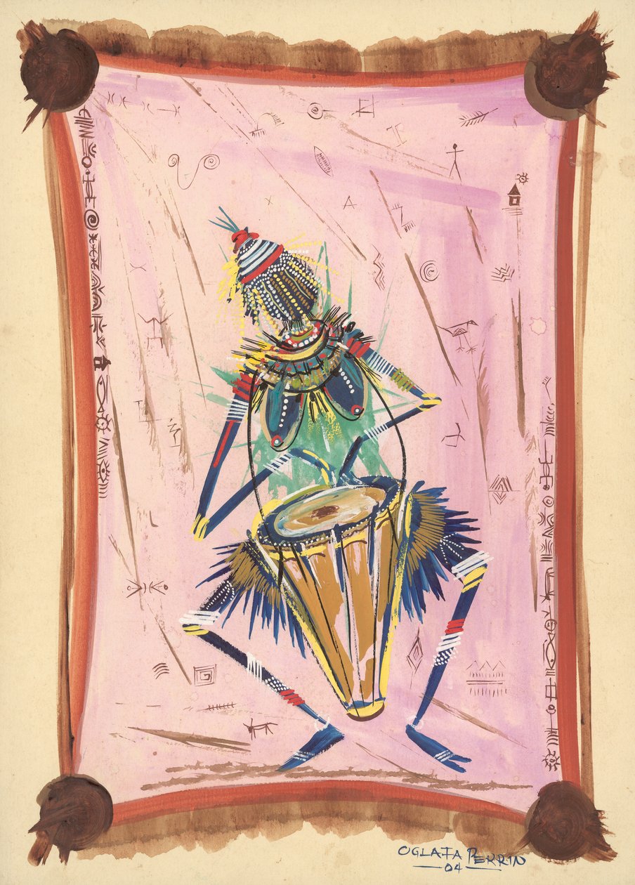 El baterista feliz, 2004 de Oglafa Ebitari Perrin