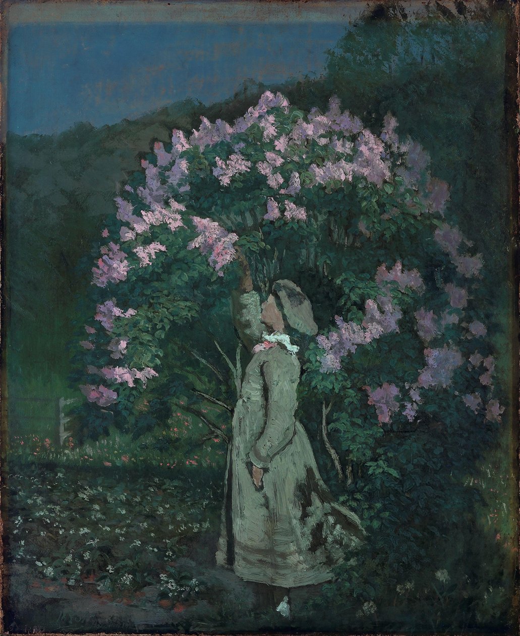 El arbusto de lilas de Olaf Isaachsen