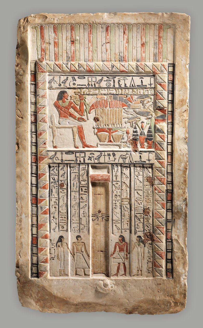 Falsa puerta del sellador real Neferiu, c.2150-2010 a.C. de Old Kingdom Egyptian