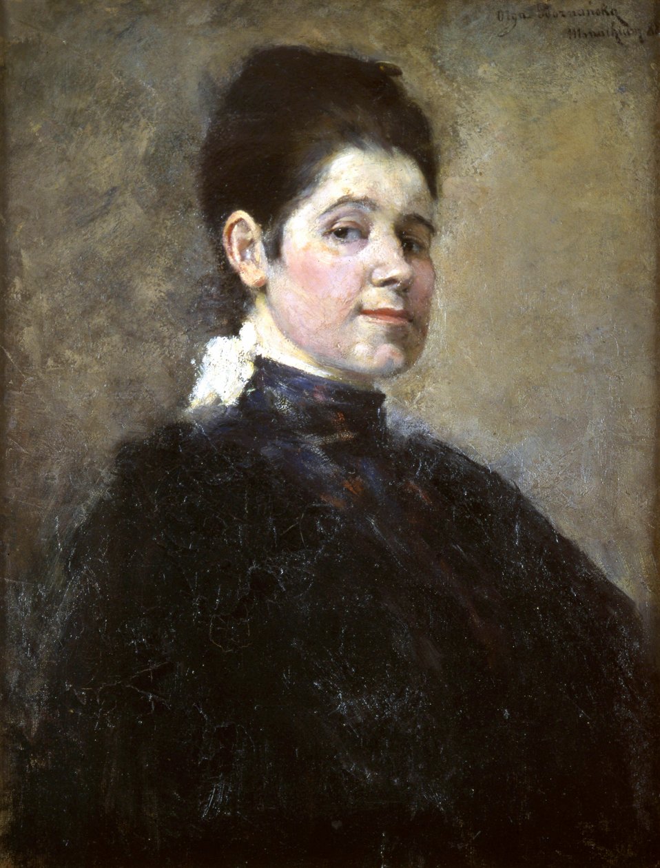 Autorretrato de Olga Boznanska