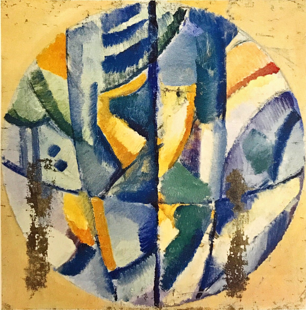 Composición de colores de Olga Rozanova