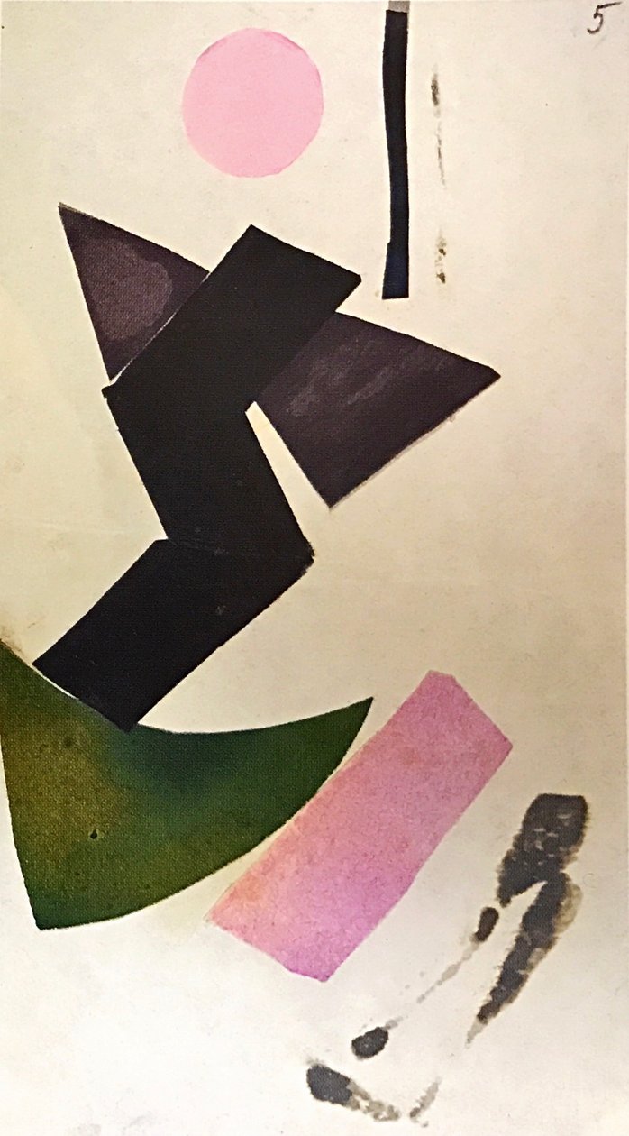 Composición no objetiva | Olga Rozanova