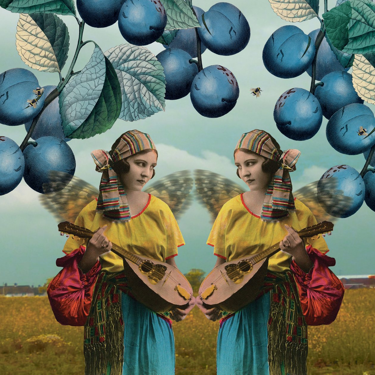 Tú y yo, 2014, (collage digital) de Olga Snell