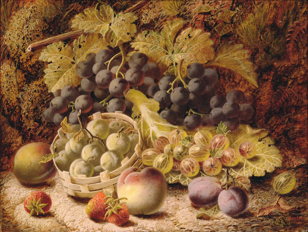 Bodegón de frutas de Oliver Clare