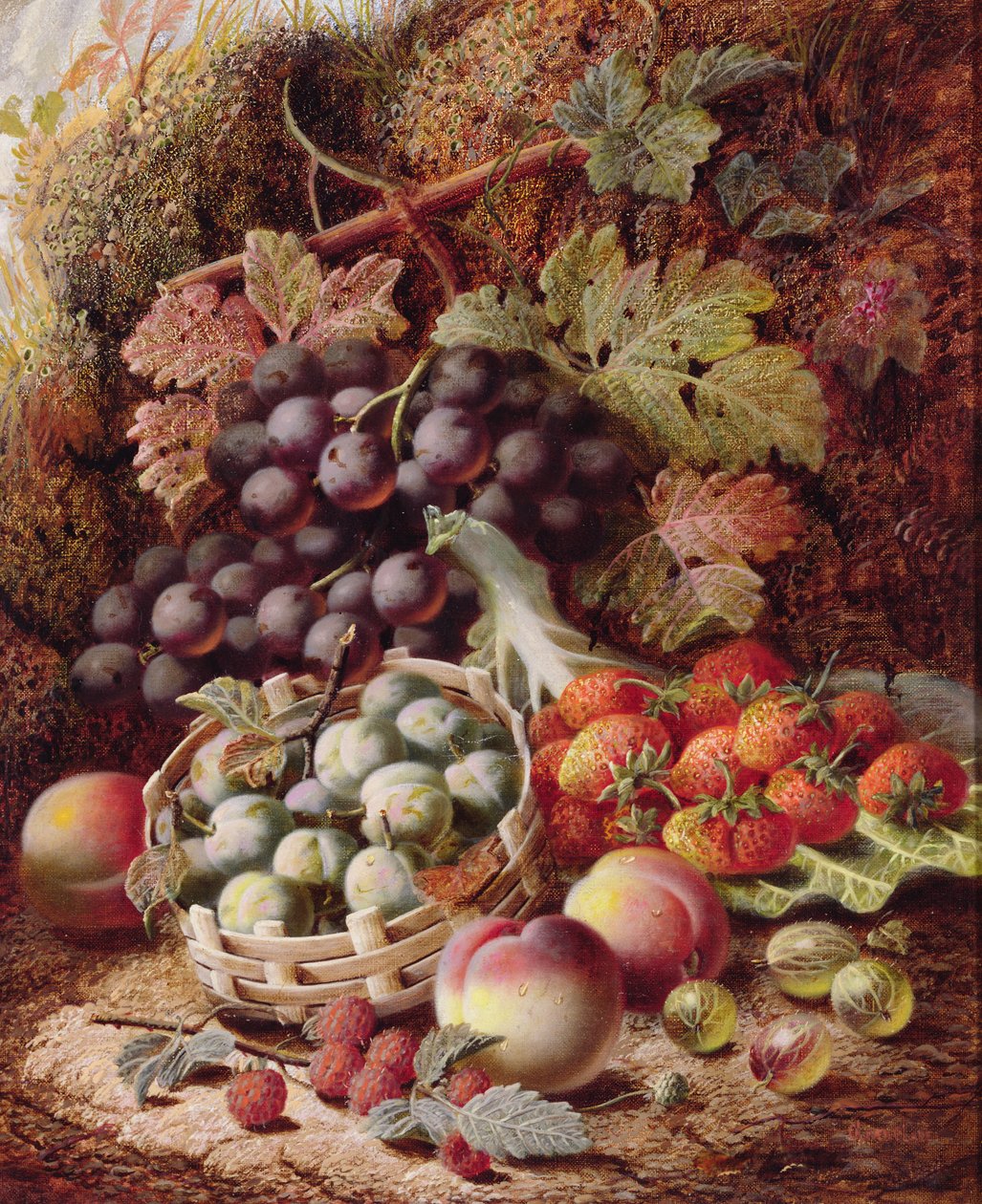 Naturaleza muerta de frutas II de Oliver Clare