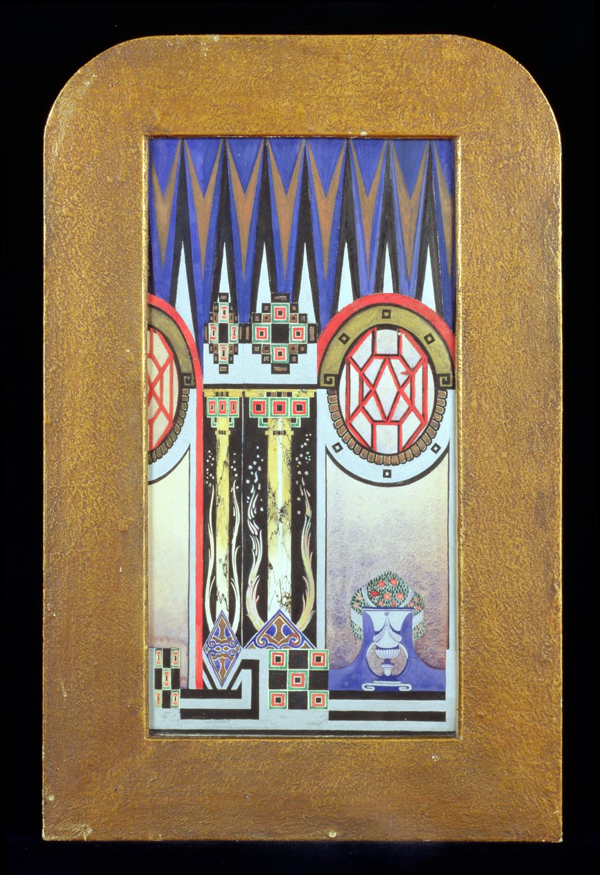 Diseño para un telón de fondo, c.1930 de Oliver Percy Bernard