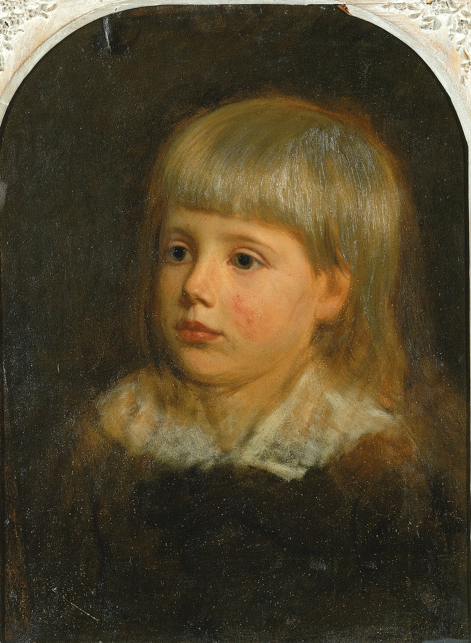 Charles Downing Lay, Retrato del hijo del artista, ca. 1881-1883 de Oliver Ingraham Lay