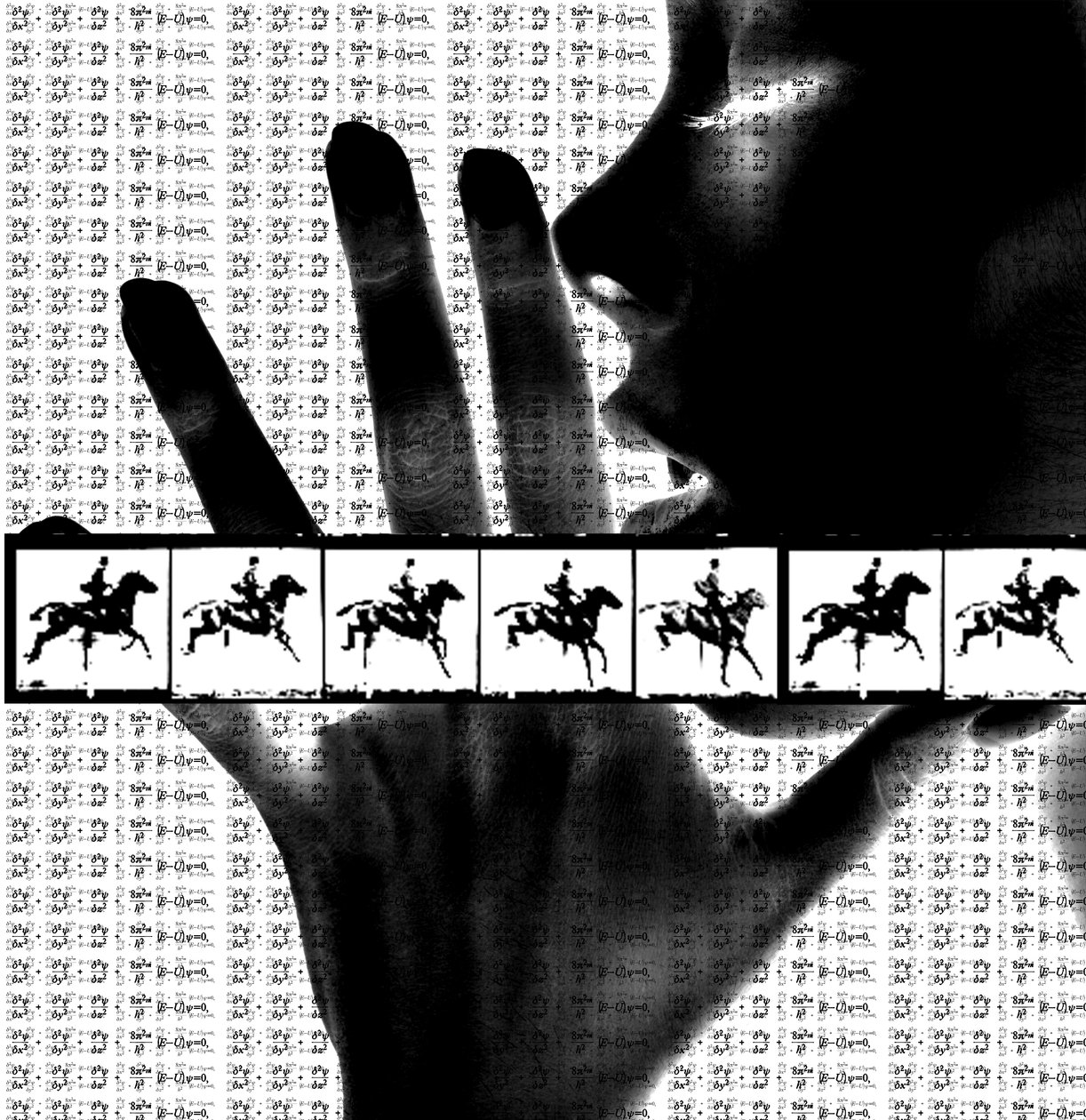 Estudio, 2021 (técnica mixta digital) de Olivia Gozzano