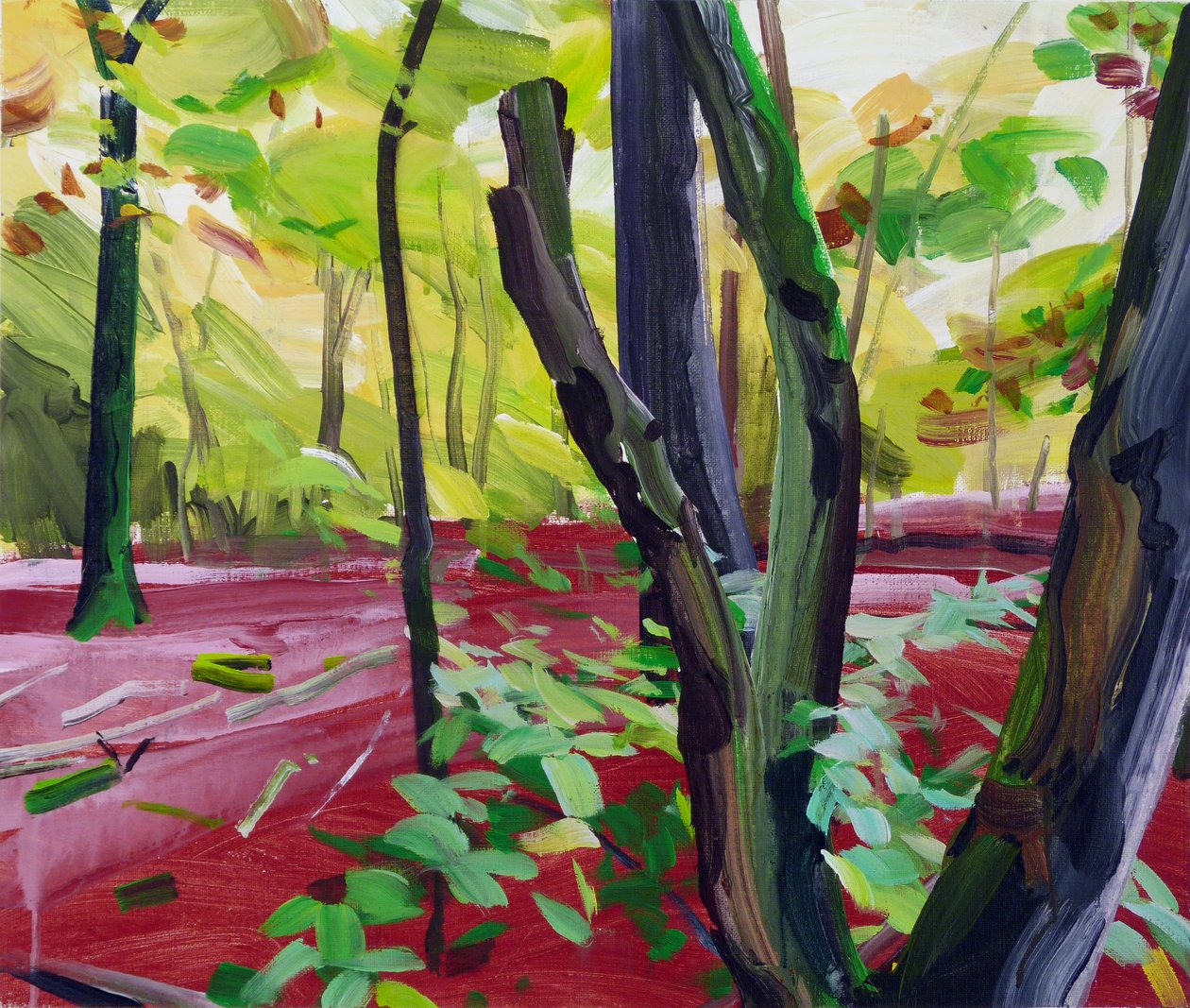 Forêt 16, 2017 de Olivier Morel