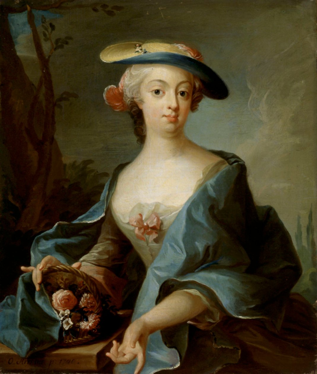 Retrato de una dama de Olof Arenius