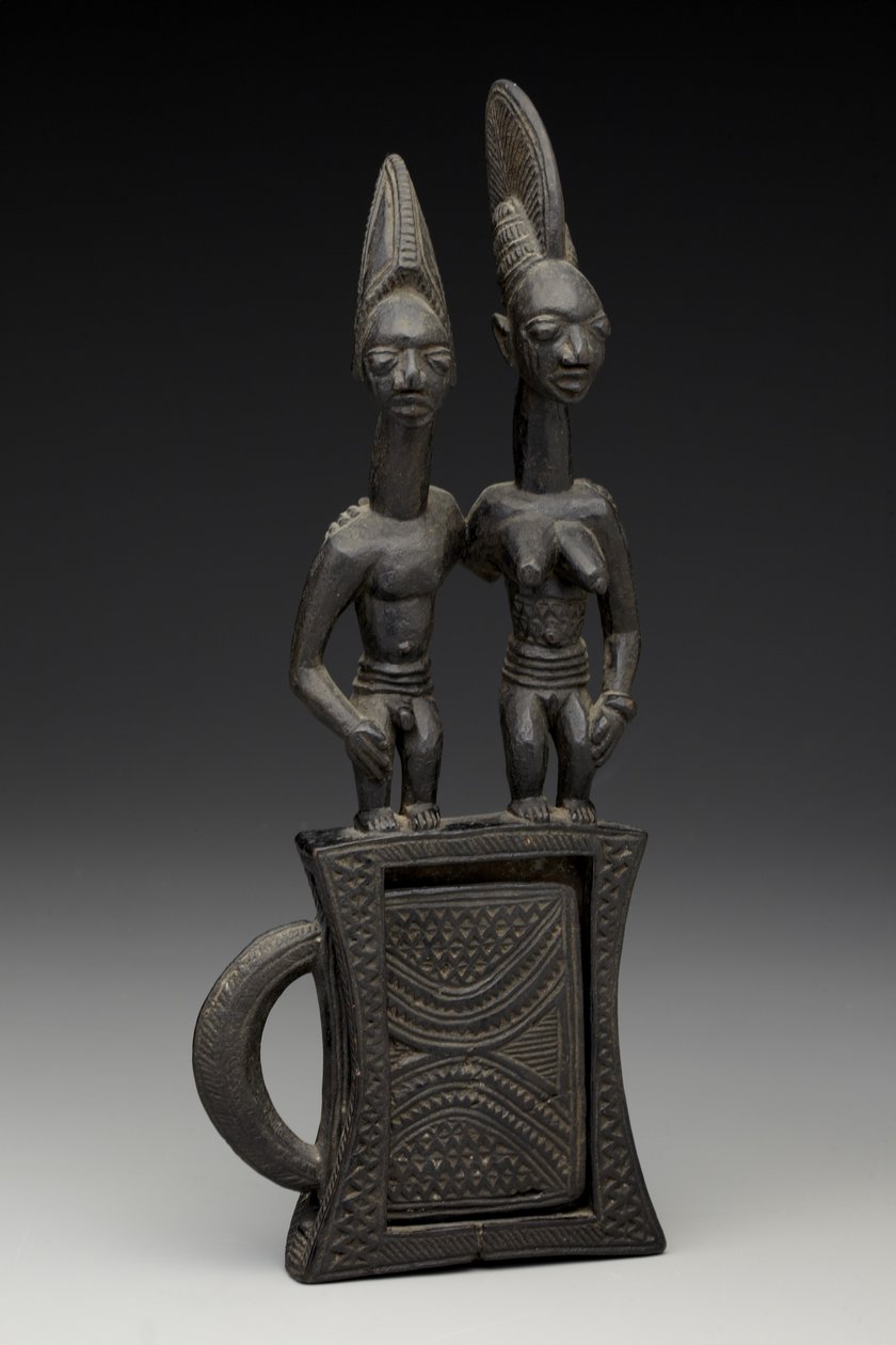 Estuche de espejo, antes de 1938 de Olowe of Ise