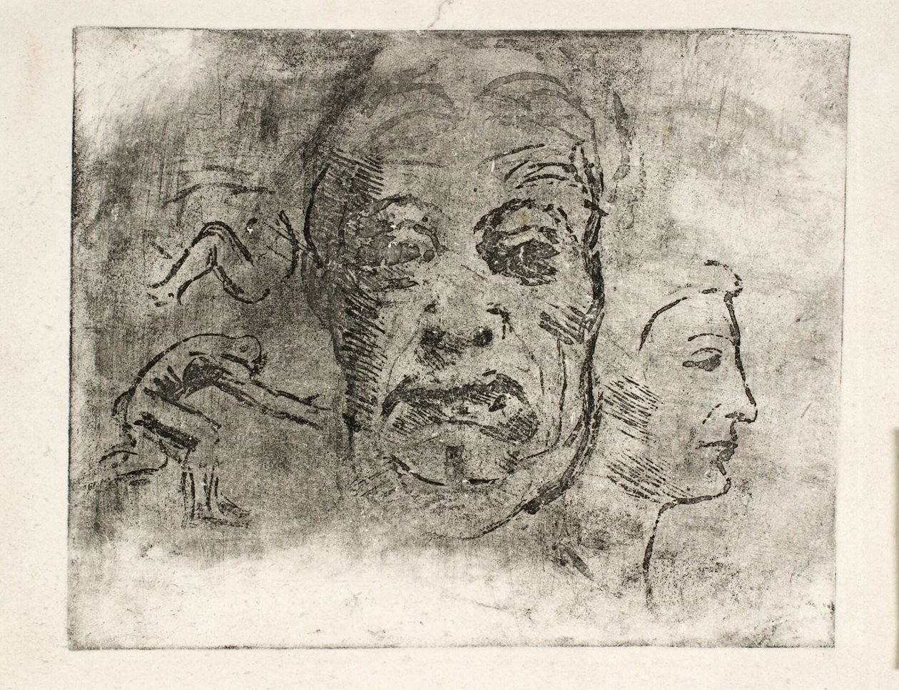 Hoja de estudio de Oluf Hartmann