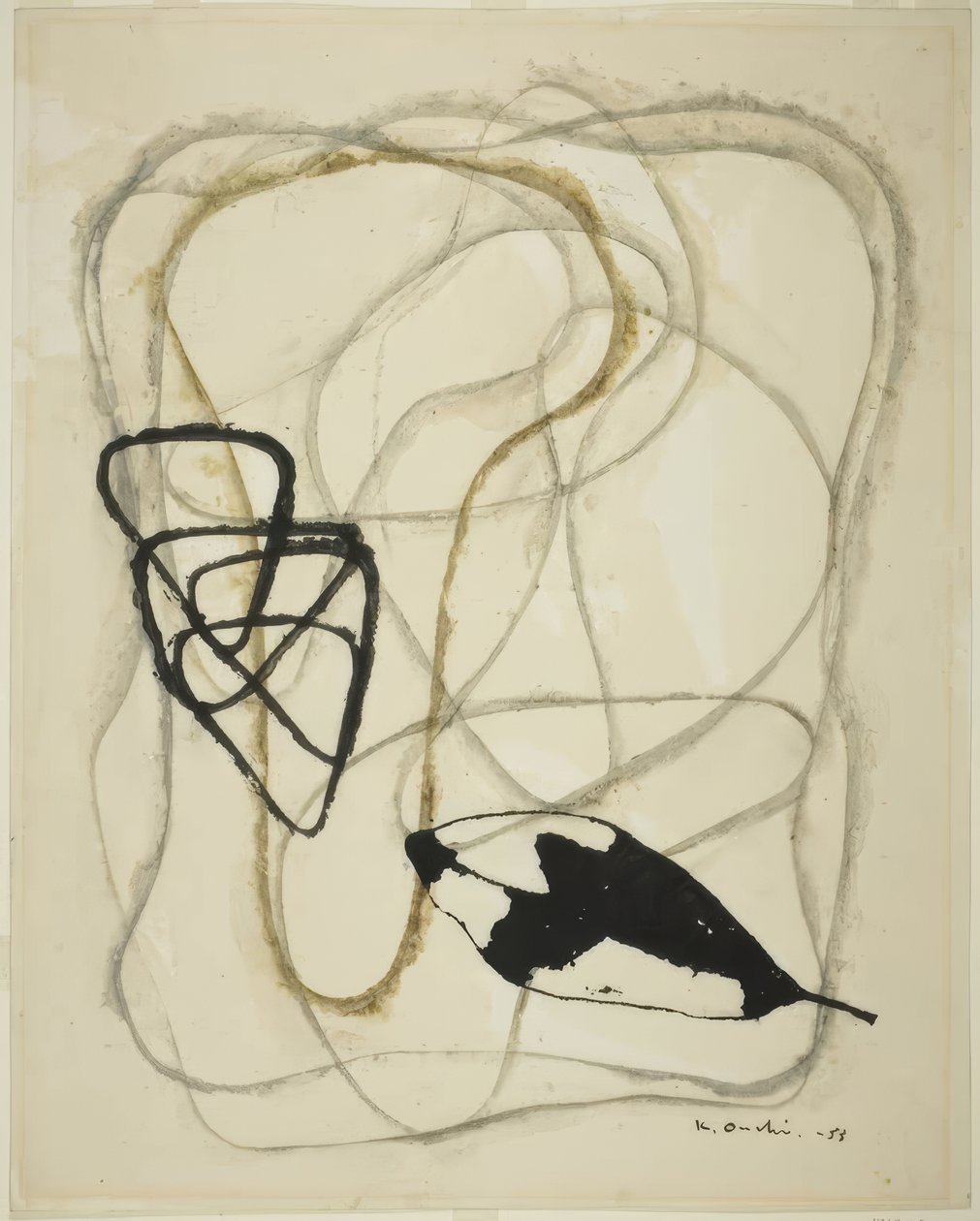 Poema n.º 22: Hoja y nubes de Onchi Kôshirô