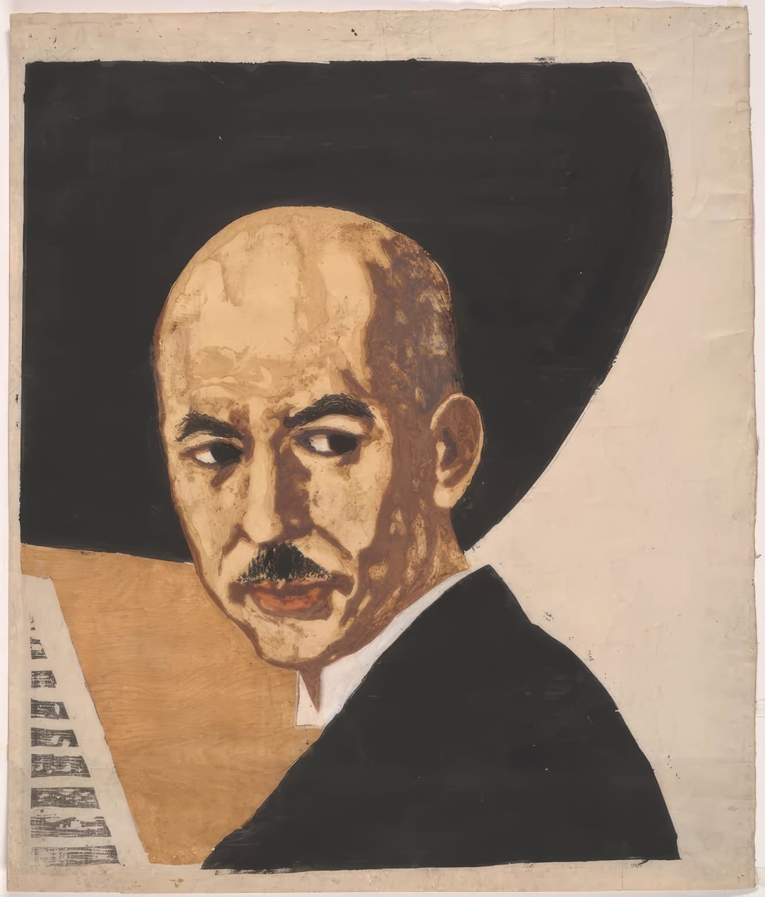 Retrato de Yamada Kosaku de Onchi Kôshirô