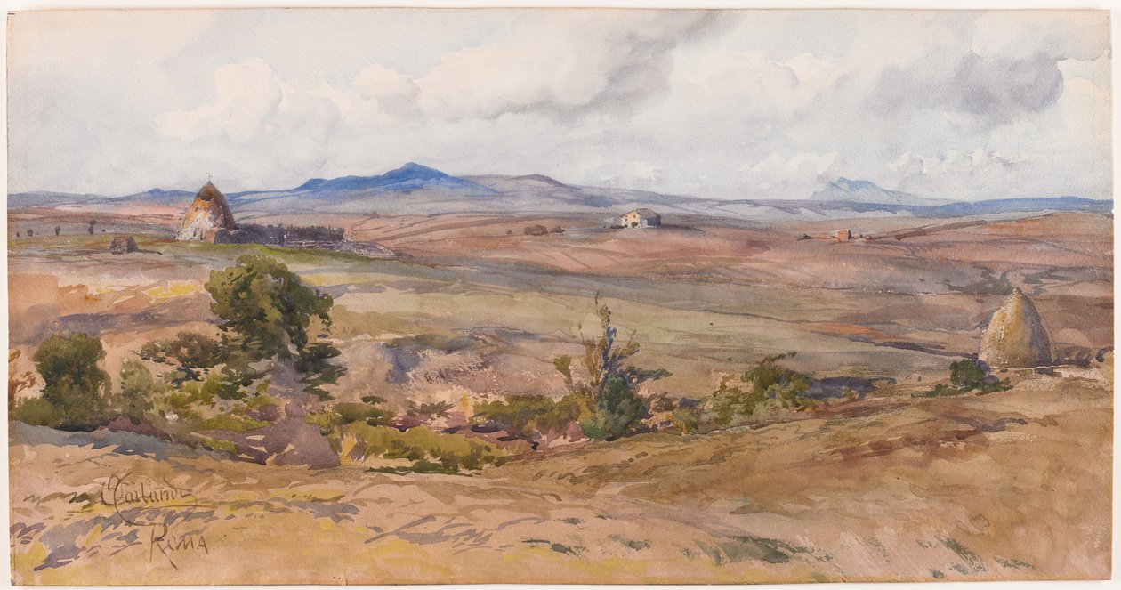 Paisaje rural de Onorato Carlandi