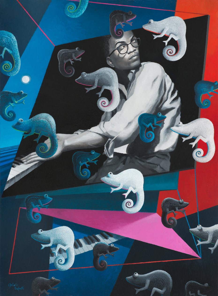 Camaleón de Ophelia Redpath