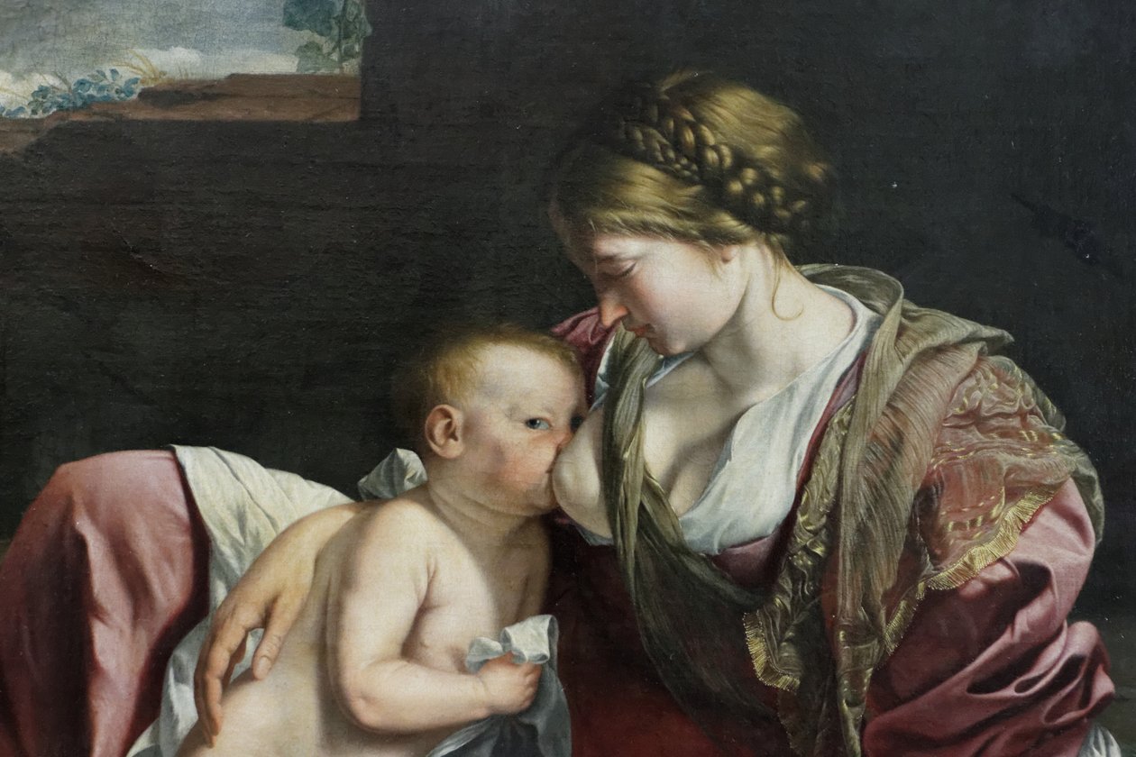 Descanso en la huida a Egipto de Orazio Gentileschi