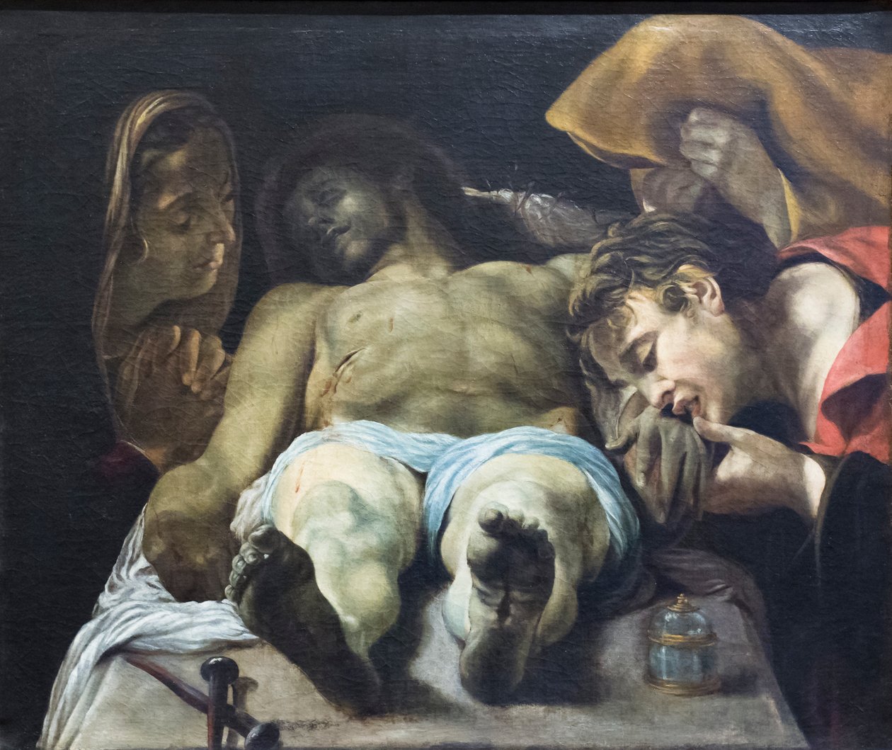 Lamentación por Cristo muerto de Orazio Borgianni