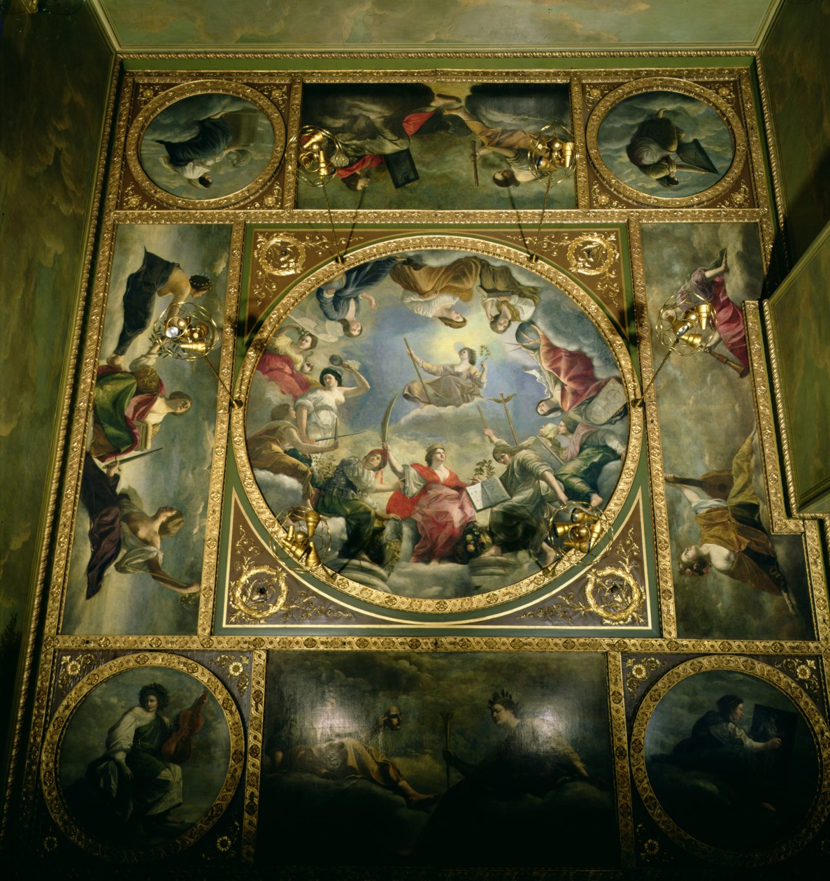 Artes y Ciencias, 1636 de Orazio Gentileschi