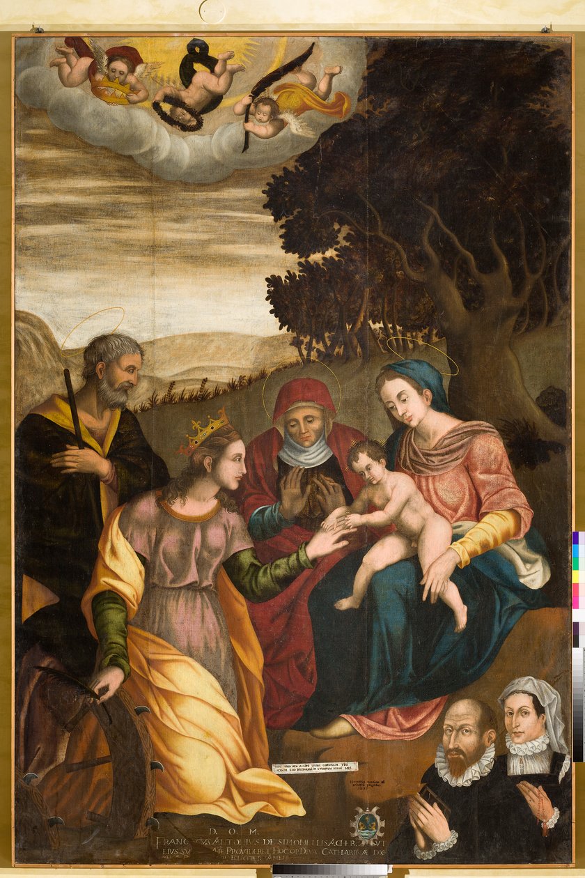Matrimonio de Santa Catalina de Orazio da Spinazzola Iacobetta