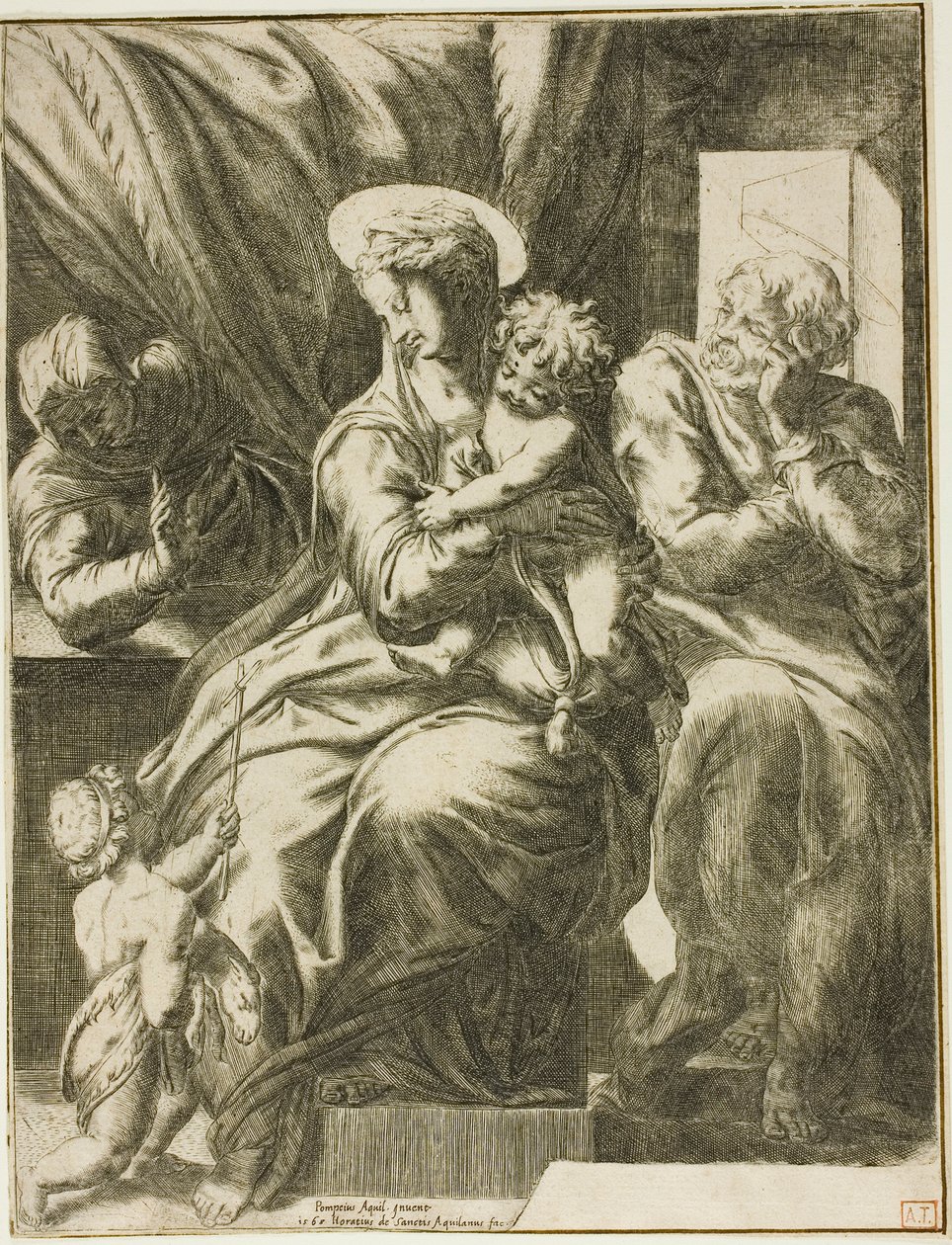 La Sagrada Familia de Orazio de Santis