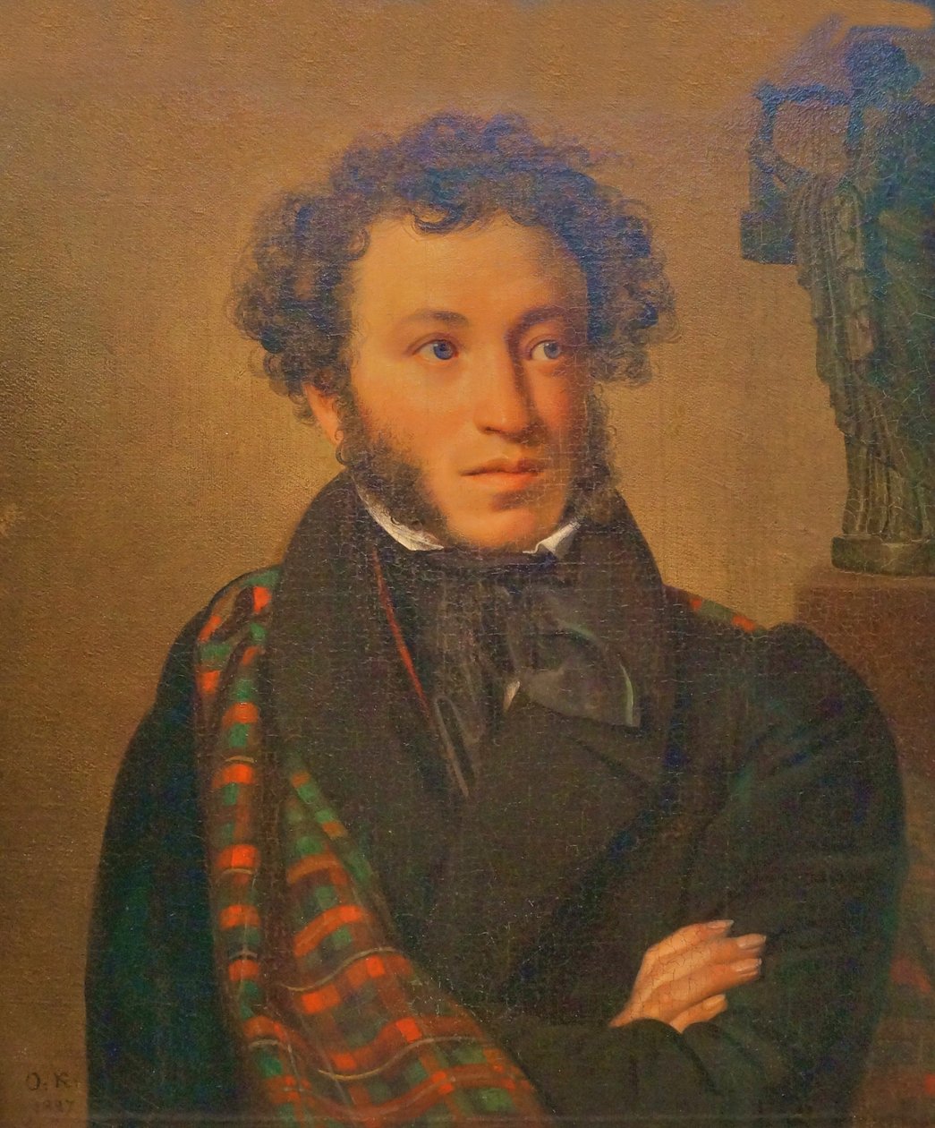 Retrato del poeta A.S. Pushkin de Orest Adamovich Kiprensky