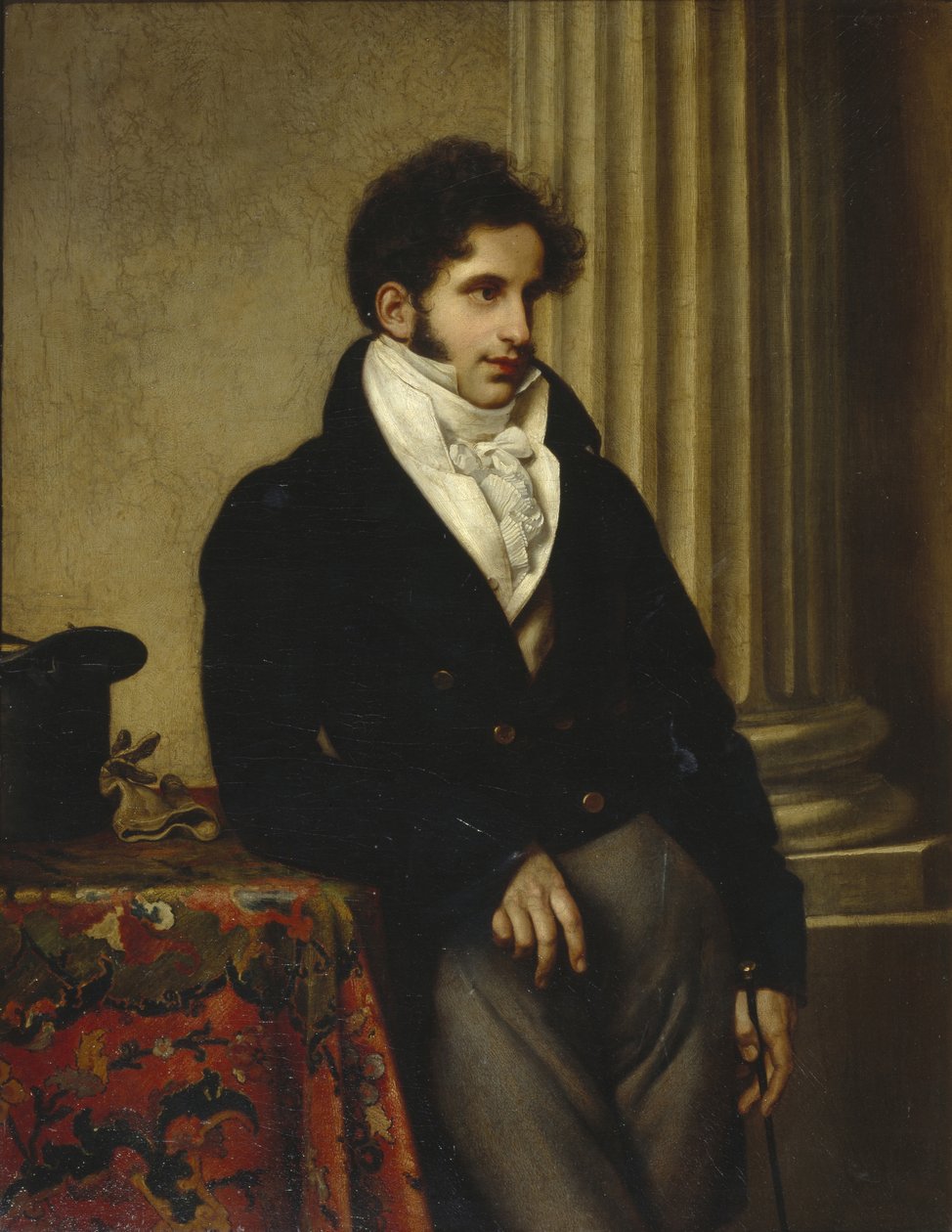 Retrato del Conde Sergey Semionovich Uvarov 1786-1855, 1815-1816 de Orest Adamovich Kiprensky