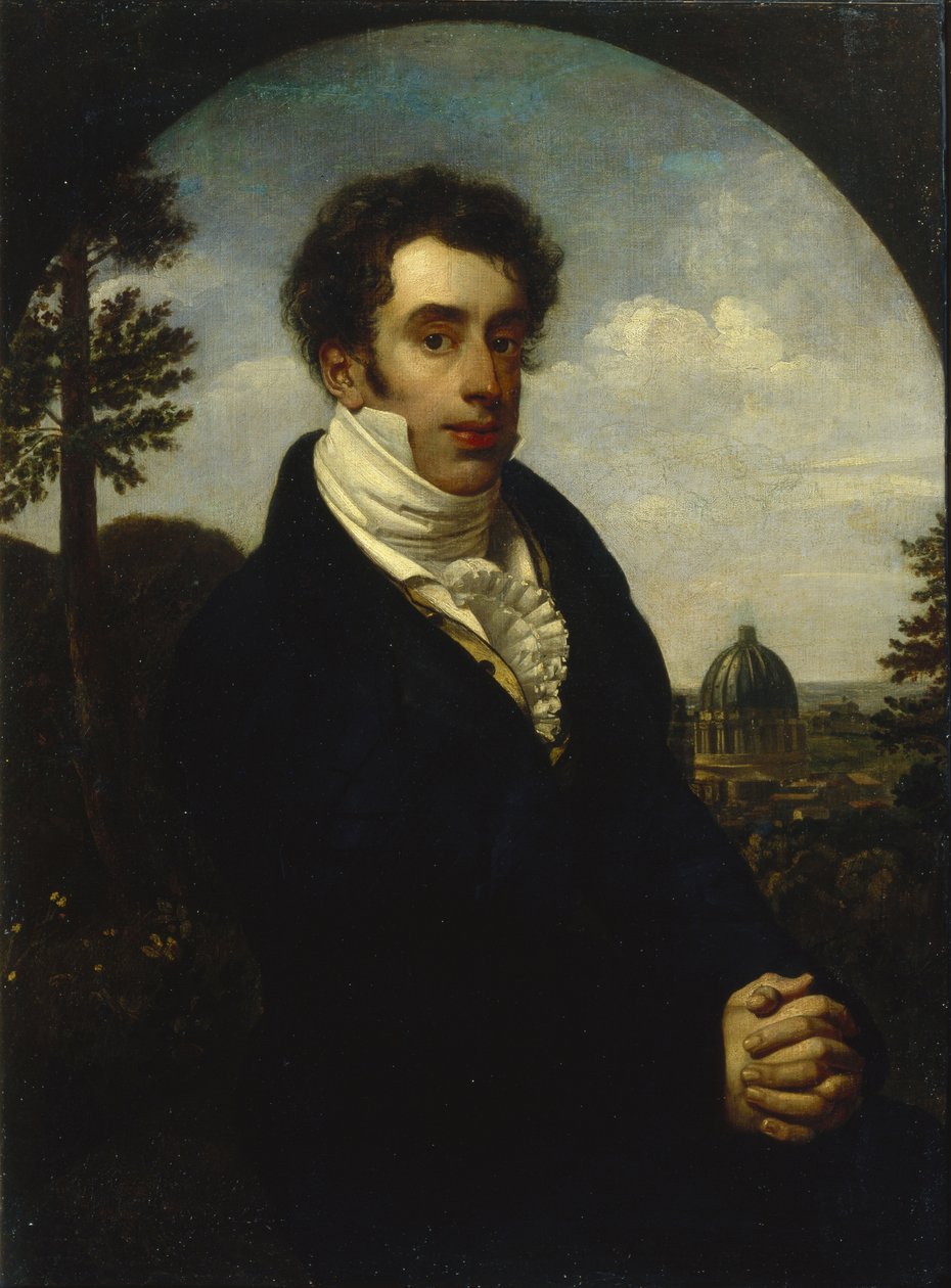 Retrato del Príncipe Alexander Mikhailovich Golitsyn 1798-1858, 1819 de Orest Adamovich Kiprensky