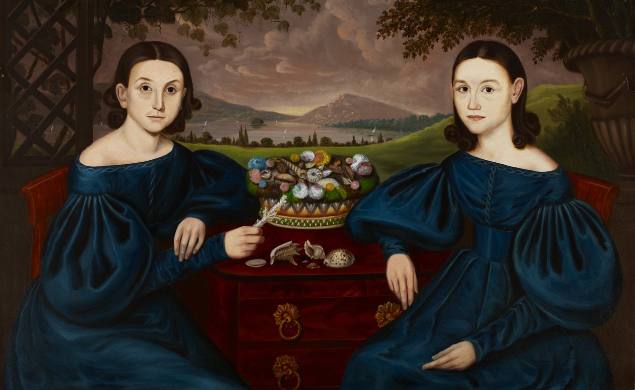 Ann y Eliza Dusenberry, 1838 de Orlando I. Bears