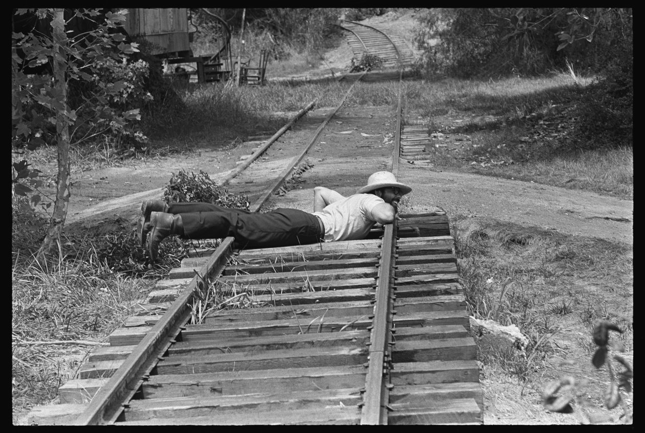 Francis Ford Coppola en el set de 