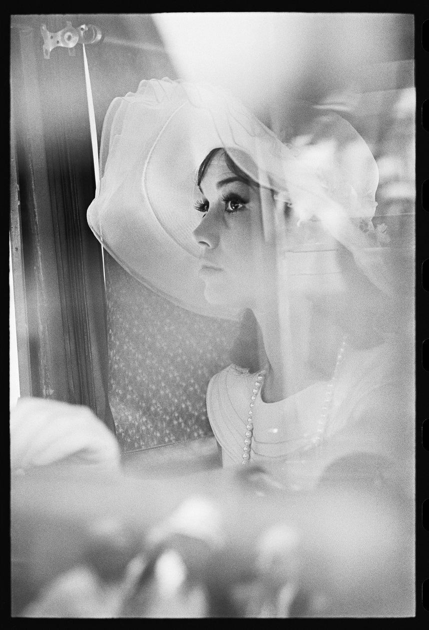 Mary Tyler Moore en el set de 