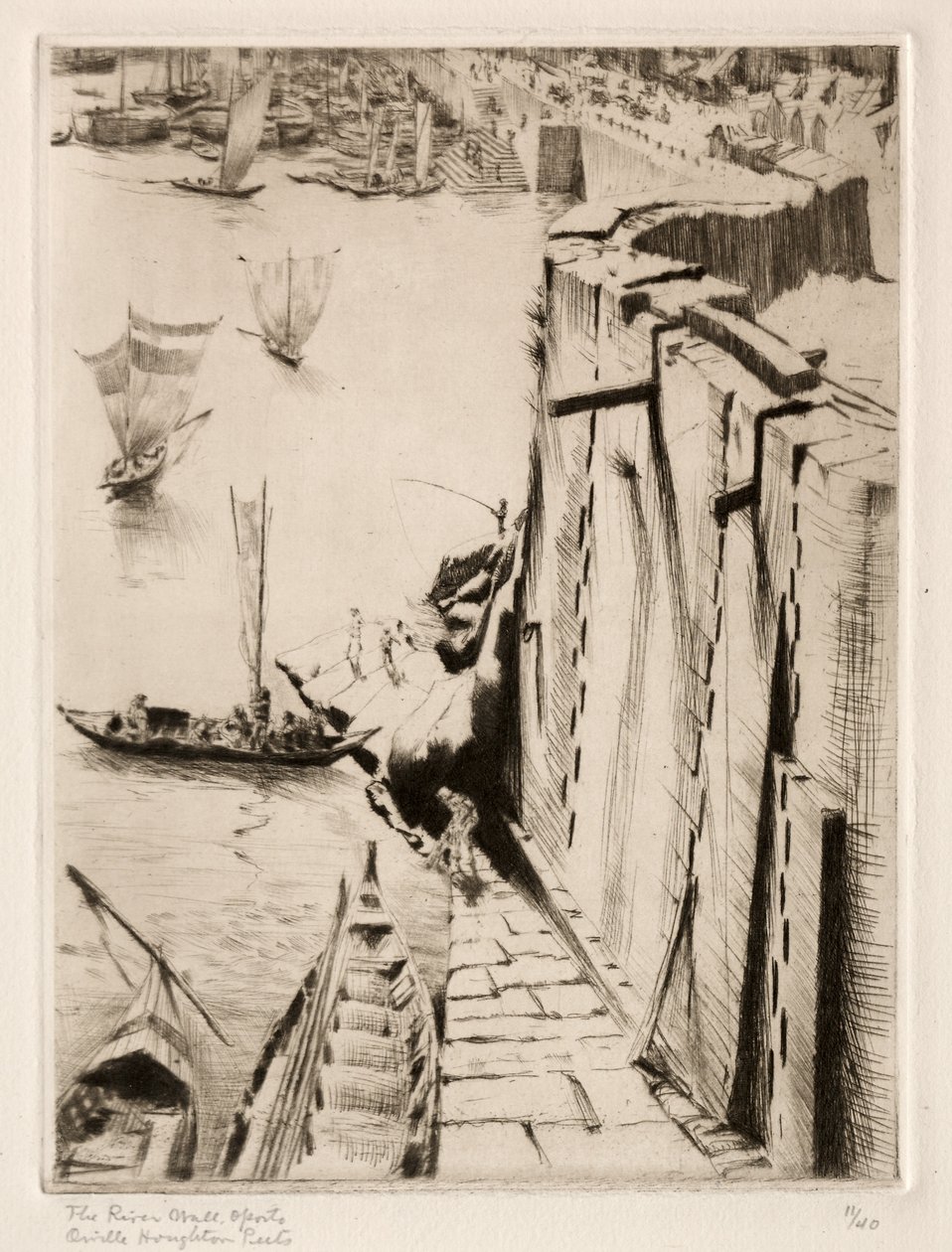 Muro del río, Oporto de Orville Houghton Peets