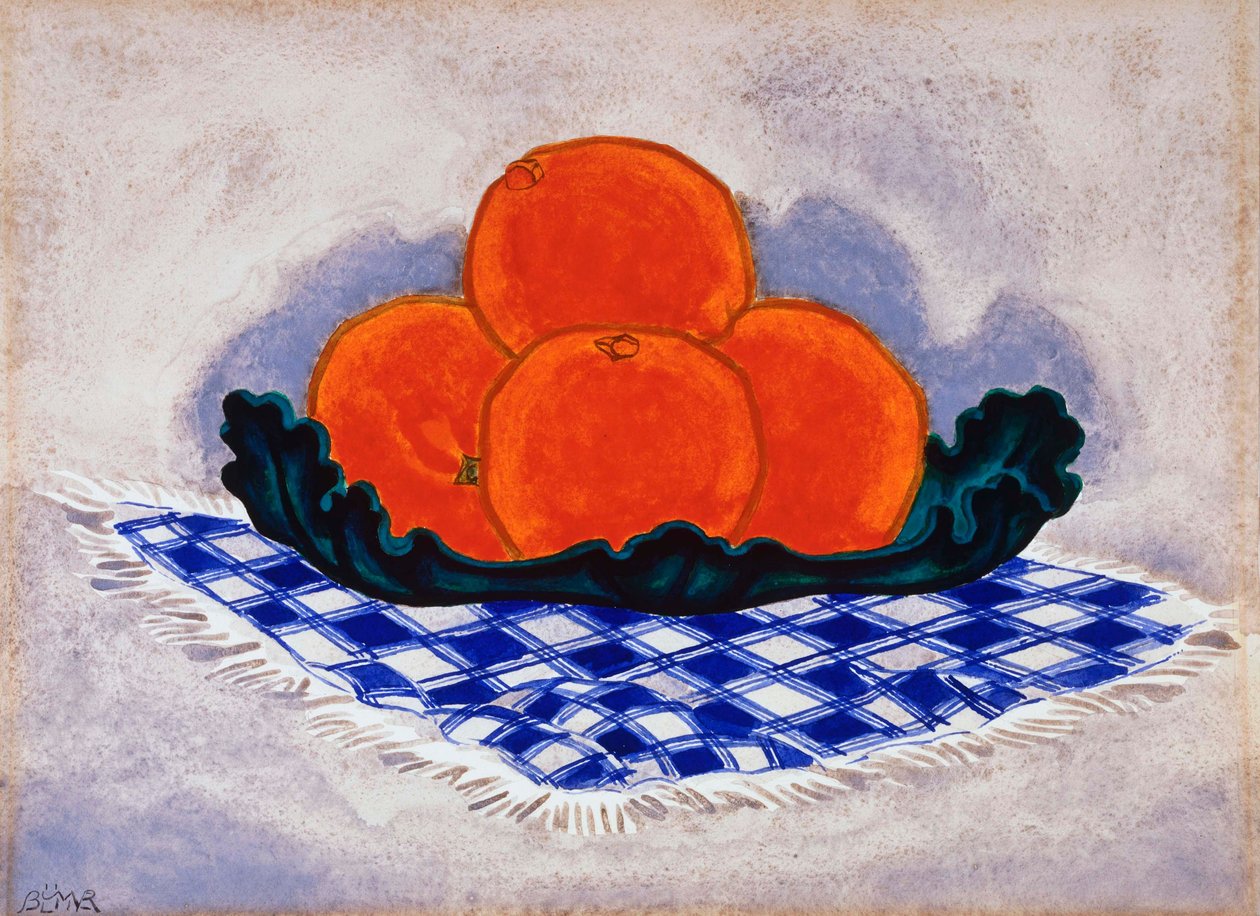 Naranjas de Oscar Florianus Bluemner