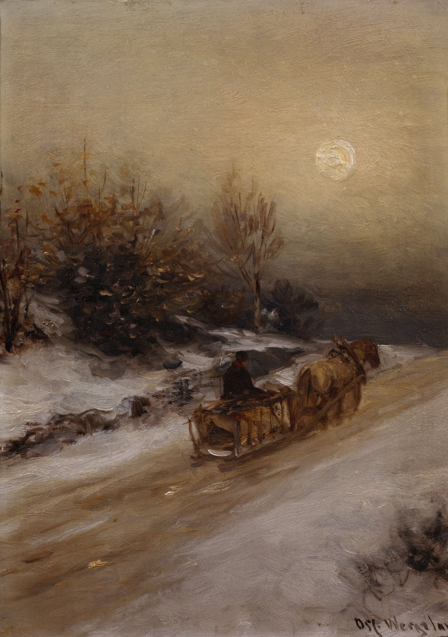 Trineo de Oscar Arnold Wergeland