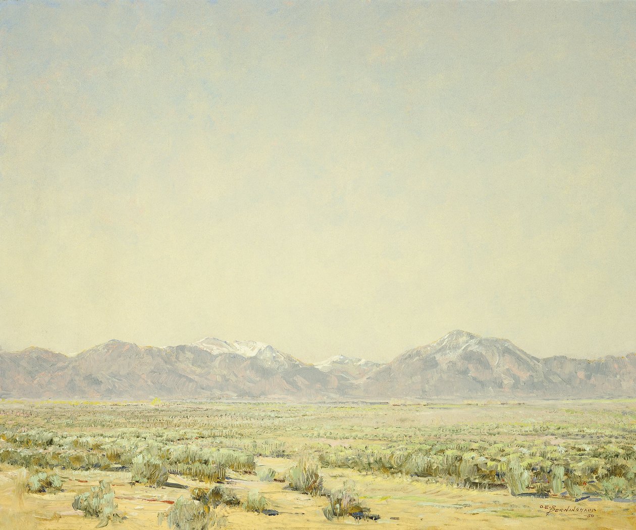 Valle de Taos de Oscar Edward Berninghaus