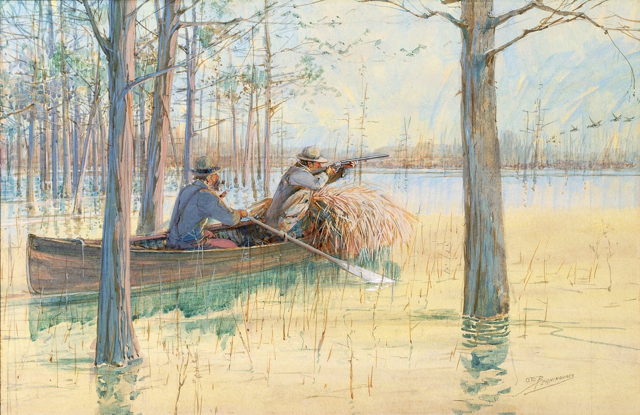 Los cazadores de patos de Oscar Edward Berninghaus