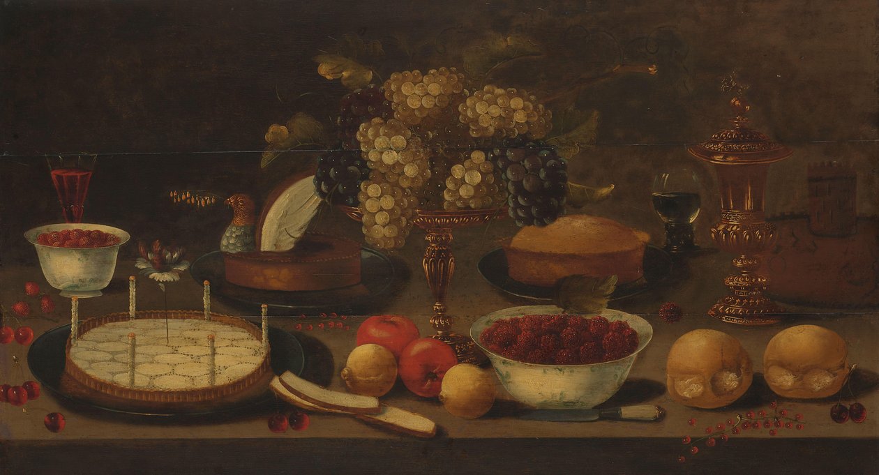 Naturaleza muerta del banquete de Osias Beert (I) (follower of)
