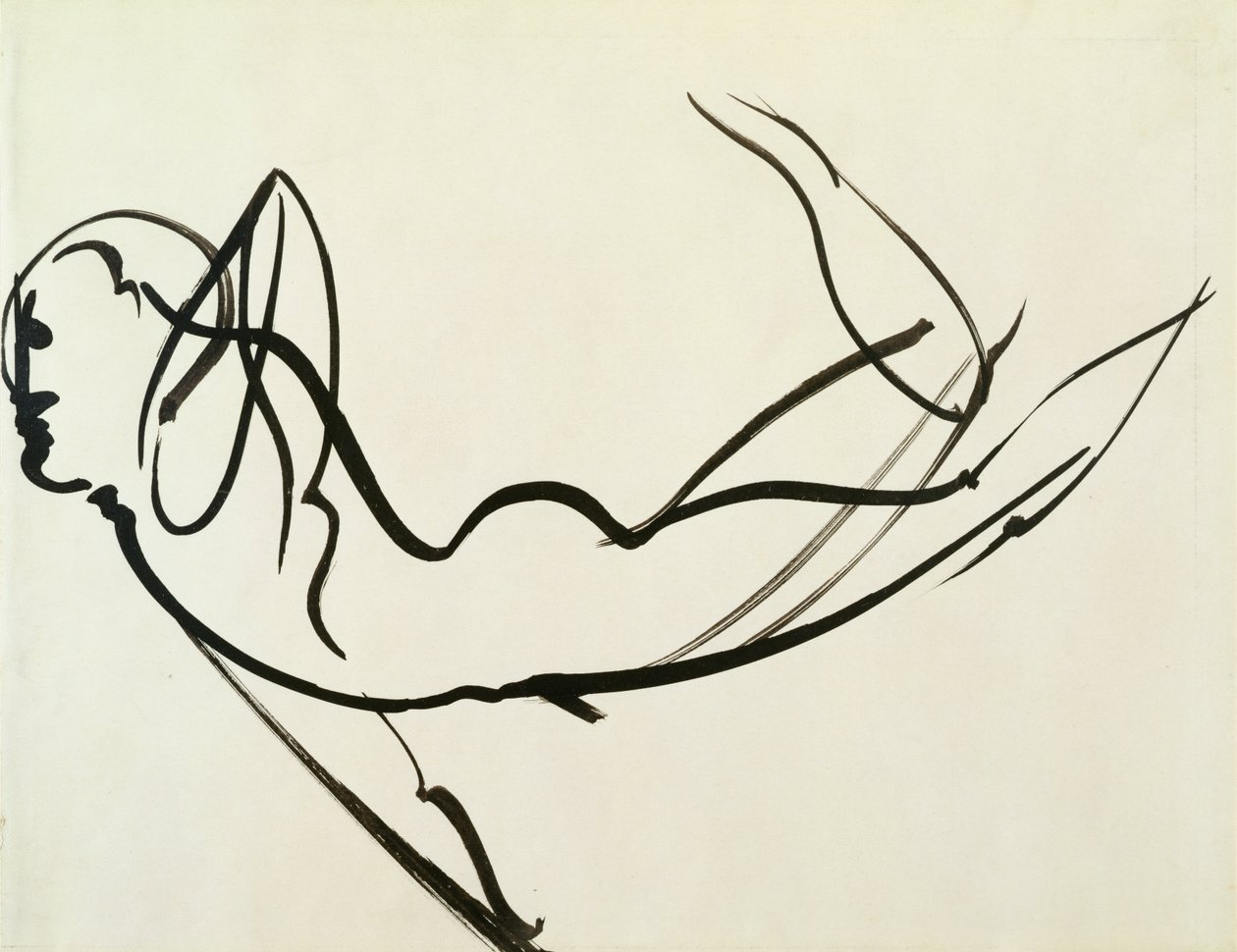 Desnudo bailando de Oskar Schlemmer