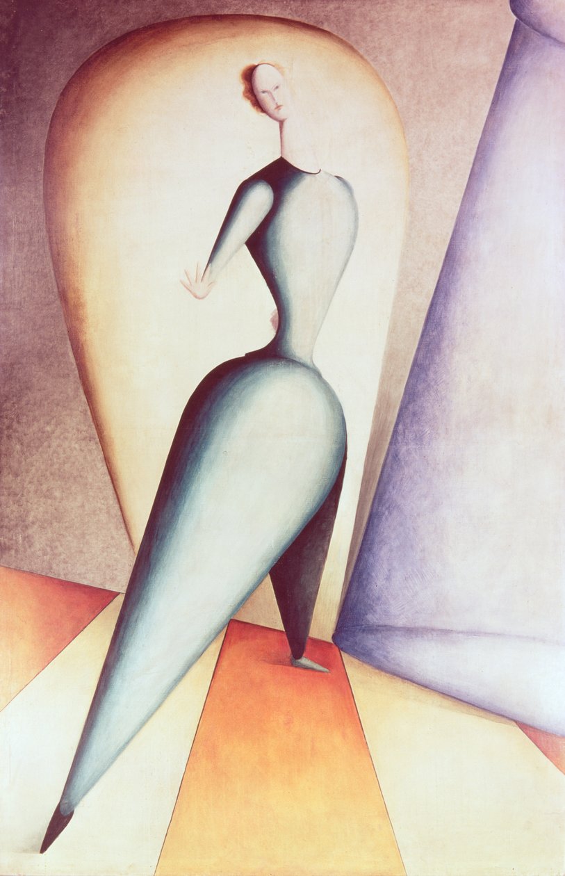 La bailarina, 1922-23 de Oskar Schlemmer