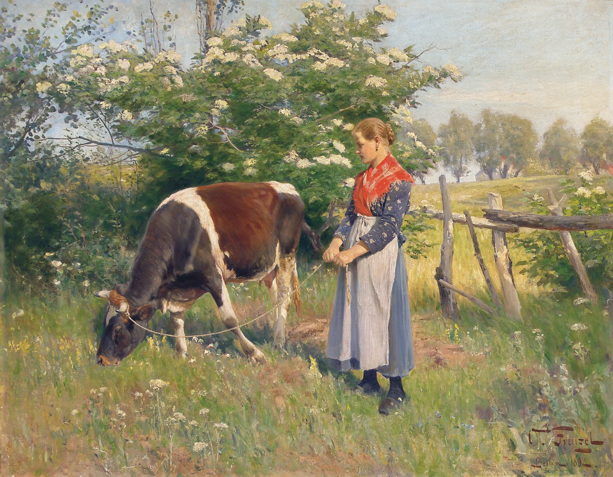 La lechera de Oskar Frenzel