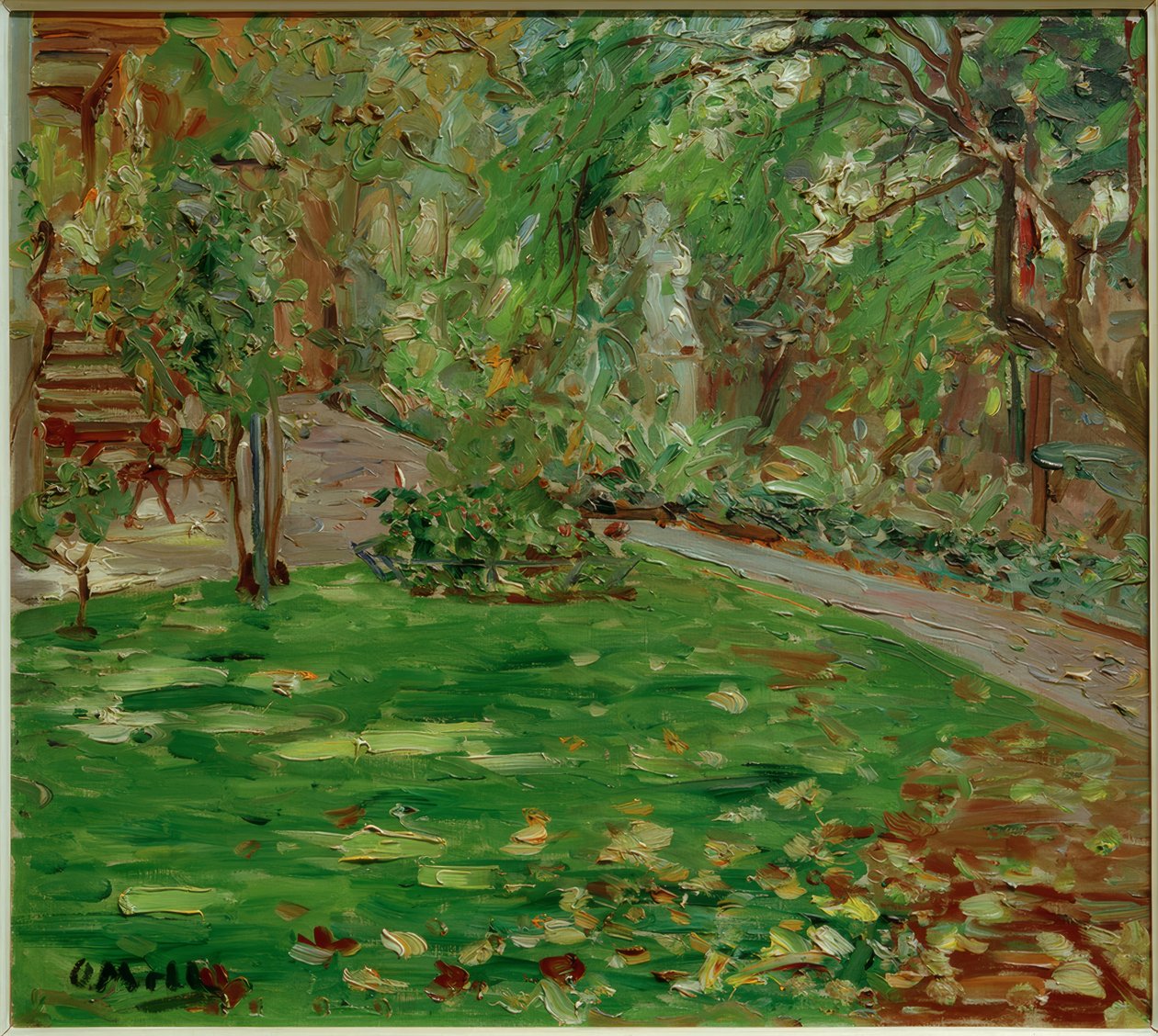 Jardín de Luxemburgo I de Oskar Moll