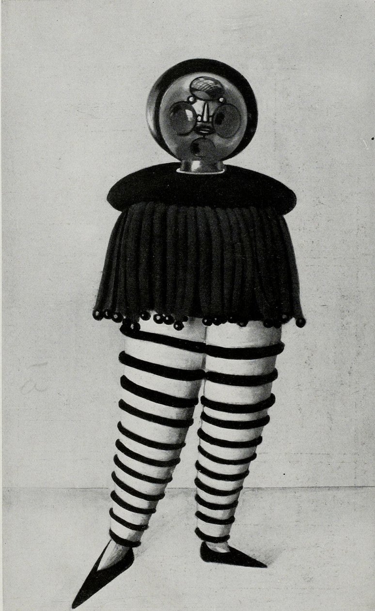 Desde el escenario en la Bauhaus Die Bühne im Bauhaus, 1925 de Oskar Schlemmer
