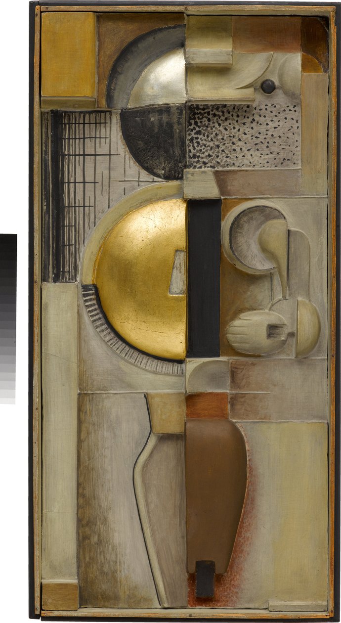 Relief JG in Bronze de Oskar Schlemmer