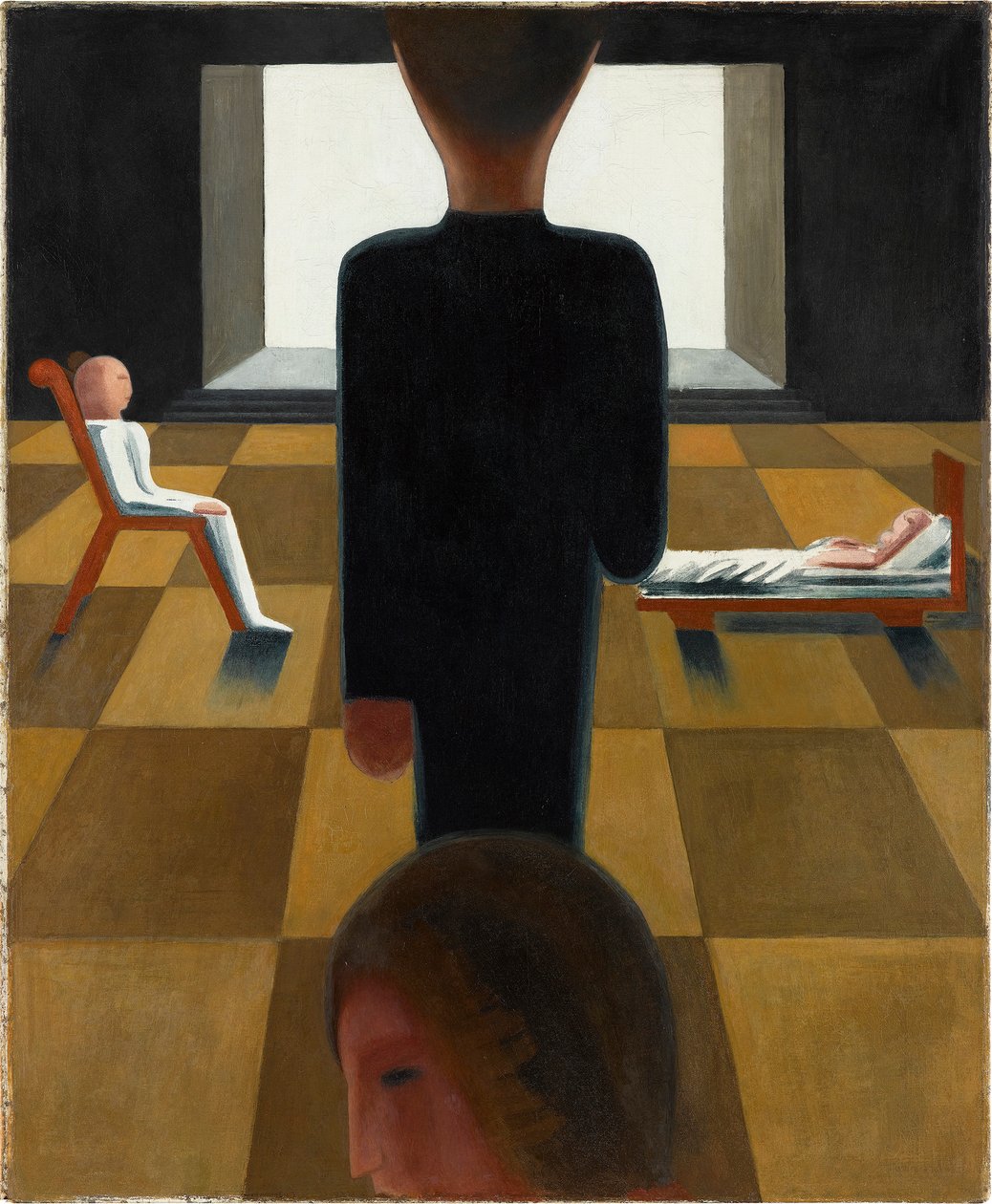 Sala de descanso, 1925 de Oskar Schlemmer